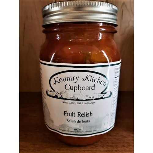 Local Homemade Fruit Relish