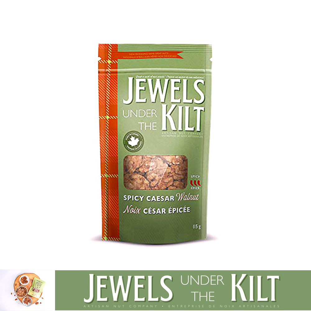 Jewels Under The Kilt - Maple Spicy Caesar Walnut