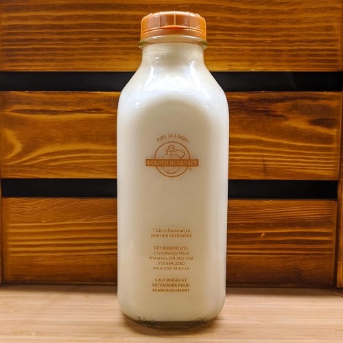 Milk - Eby Manor - Golden Guernsey - 2% - 1 L