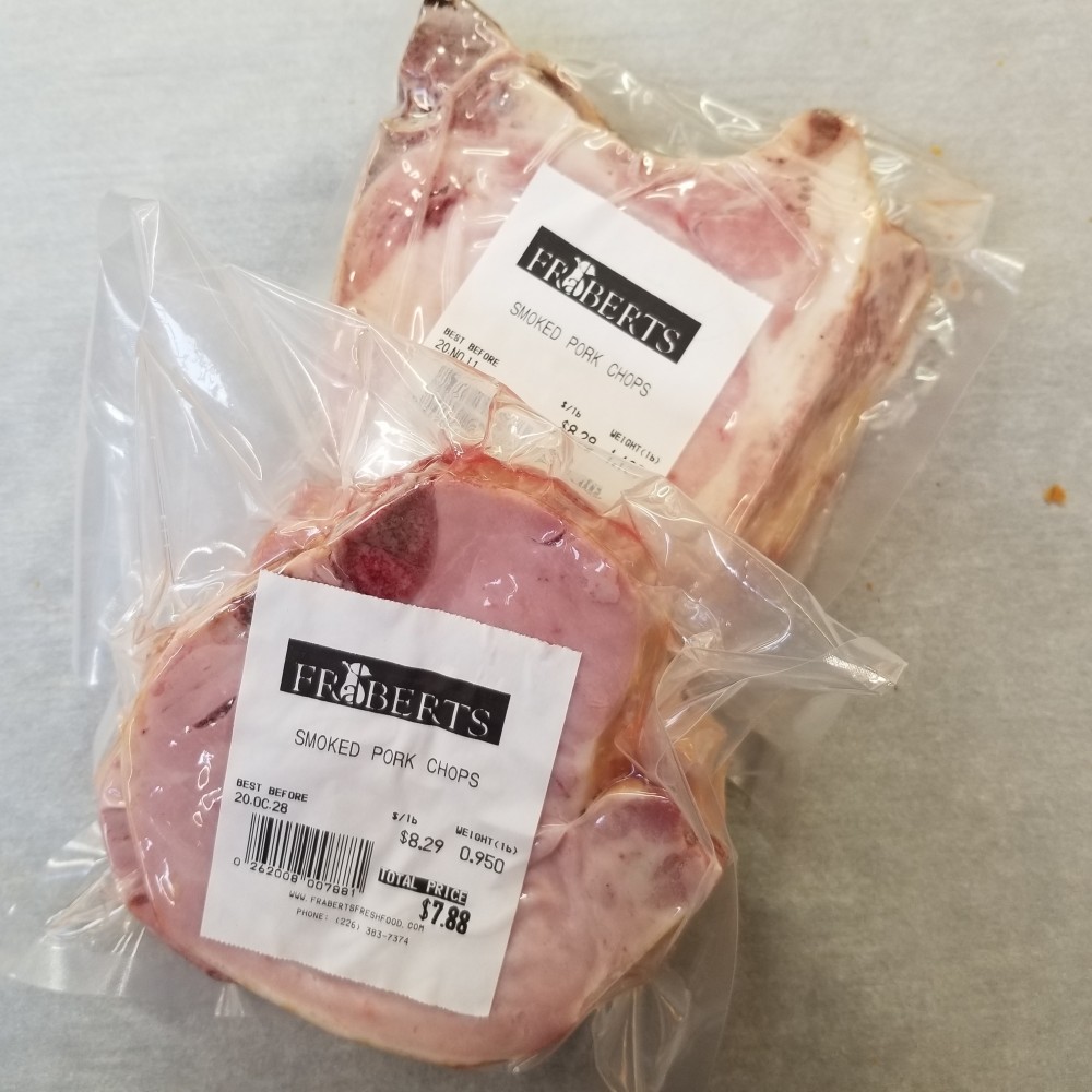 Pork Chop Smoked -per lb