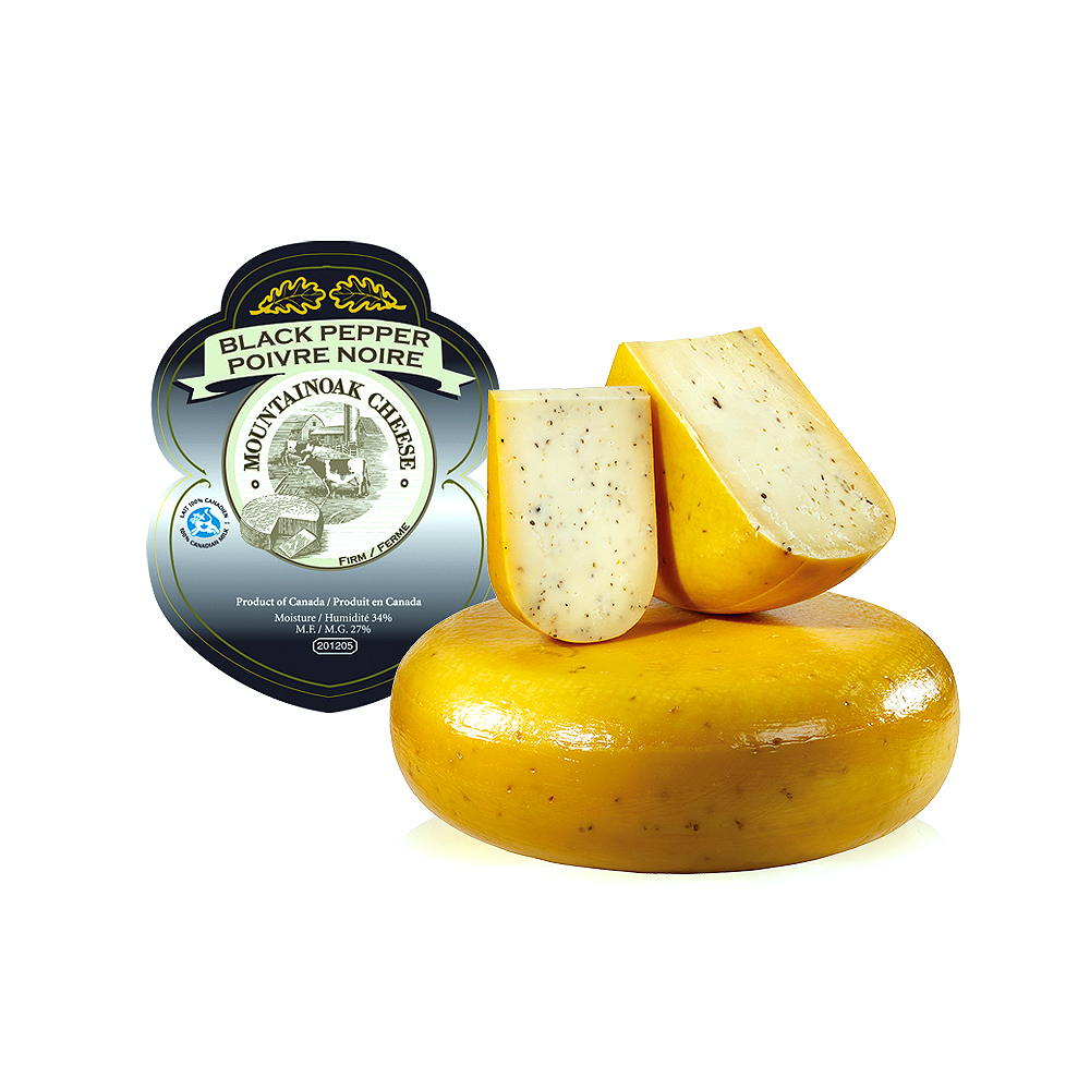 Mountainoak Cheese - Black Pepper (225 g)