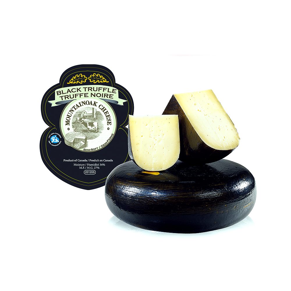Mountainoak Cheese - Black Truffle (225 g)